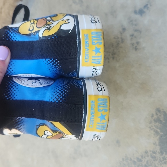 The Simpsons x Chuck Taylor All Star High 'Homer D'oh!' Men 6 Women 8 High Tops - Picture 10 of 14
